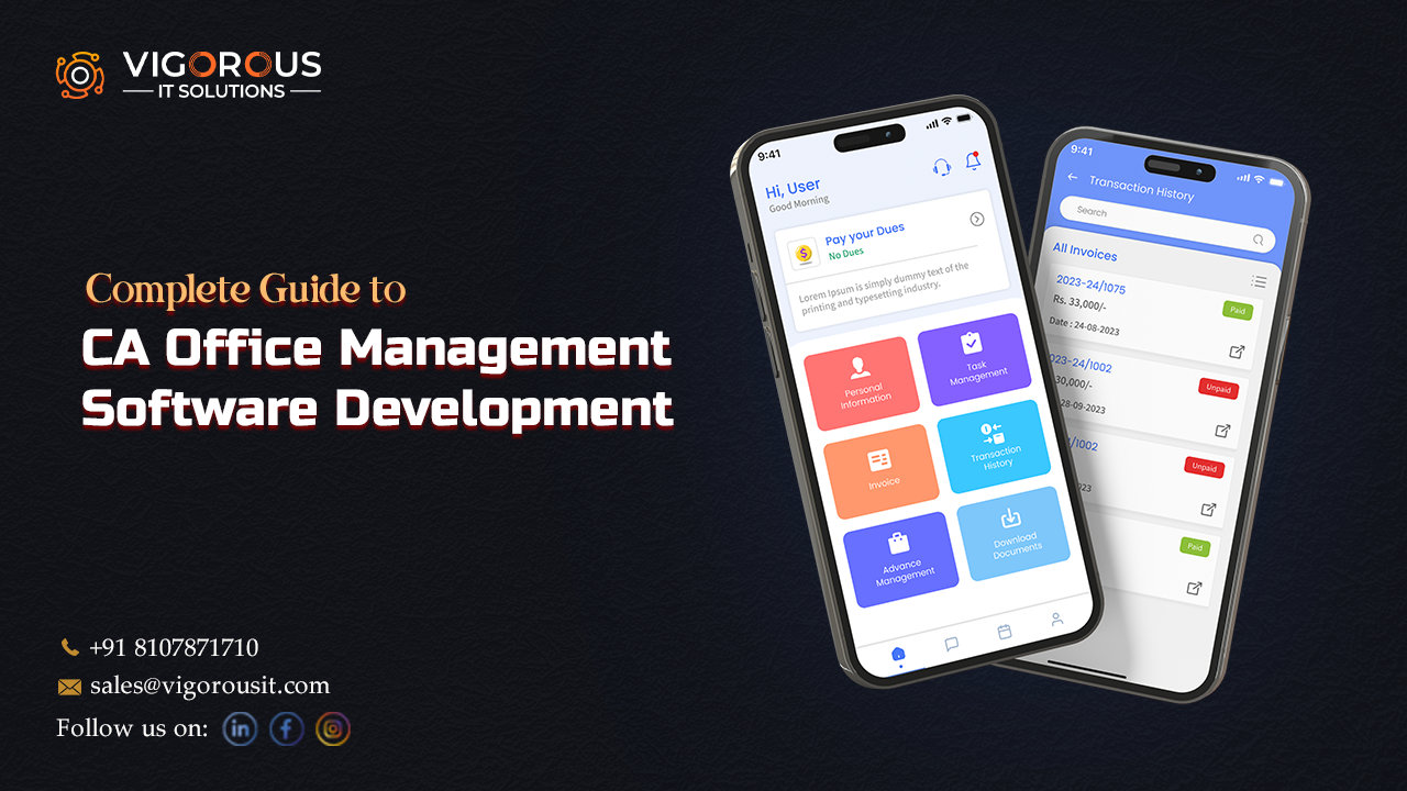Complete Guide to CA Office Management Software Development